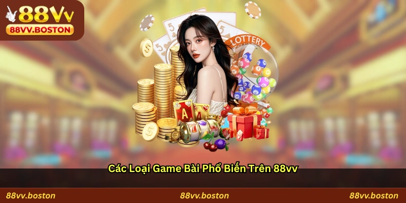 Các Loại Game Bài Phổ Biến Trên 88vv